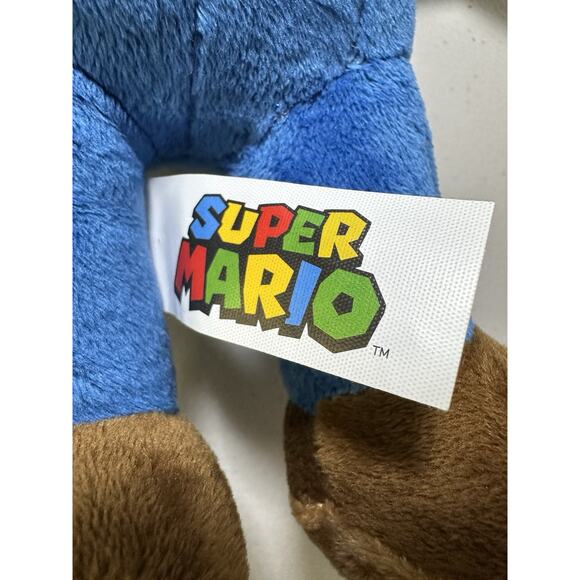 Luigi Plush 12 Inch Super Mario Brothers 2016 New With Tags Good Stuff plush - Picture 5 of 9